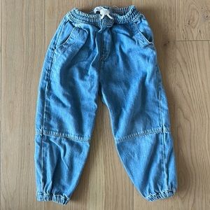 Zara Kids Denim Jogger pants - Size 4-5yrs